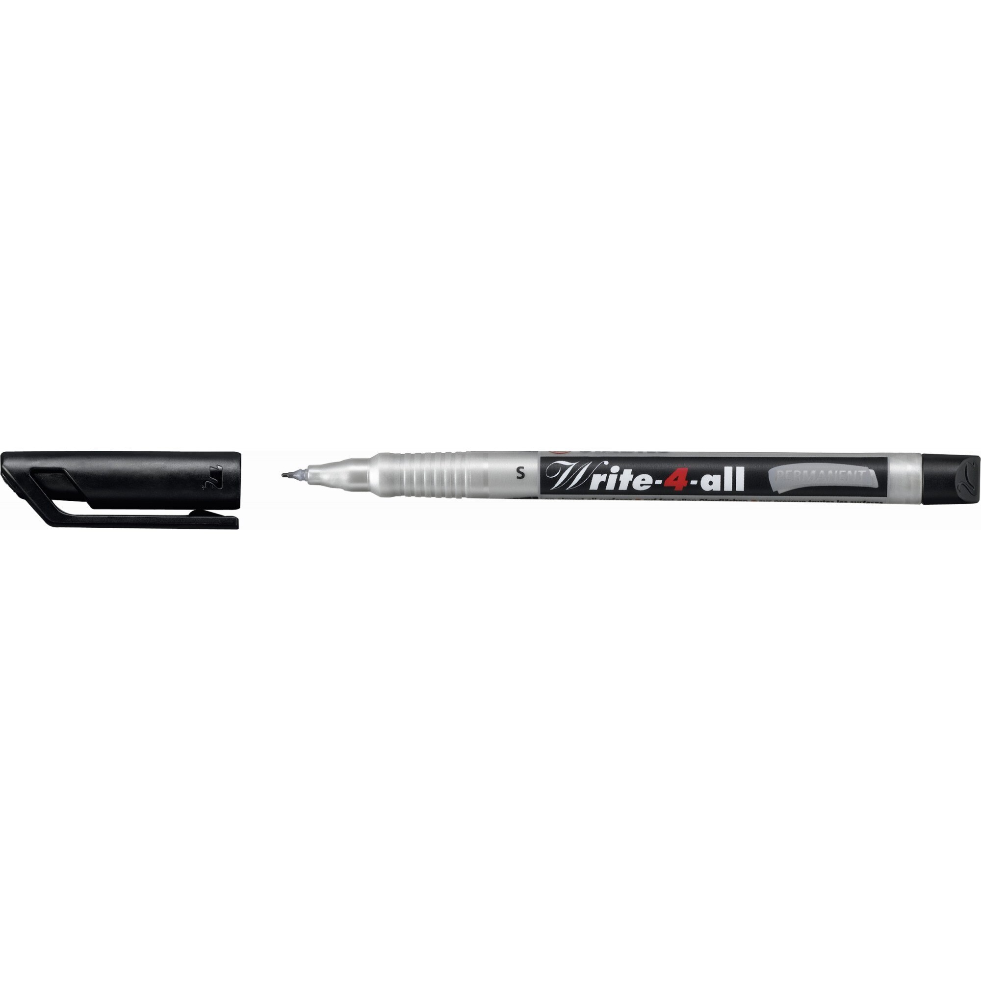 Marker perm Stabilo Write-4-all SF negru