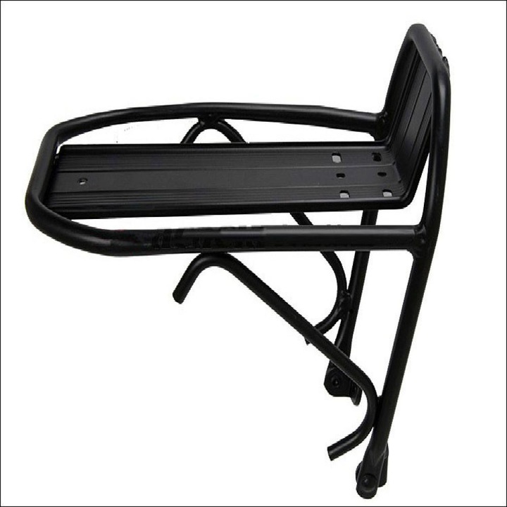 Portbagaj bicicleta, aluminiu, compatibil V-Brake, montare usoara