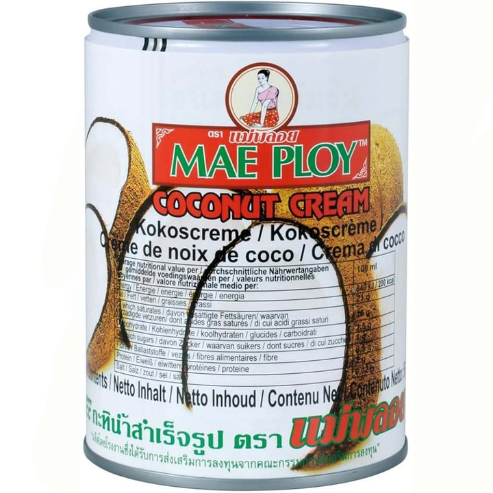 Crema Cocos - Coconut Cream - Mae Ploy - 400 ML - Extract 59%