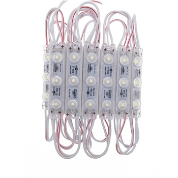 Set 20 module led cu lupa la 12v, lumina alb rece, putere 1.5 watt / modul Set 20 module led cu lupa la 12v, lumina alb rece, putere 1.5 watt / modul