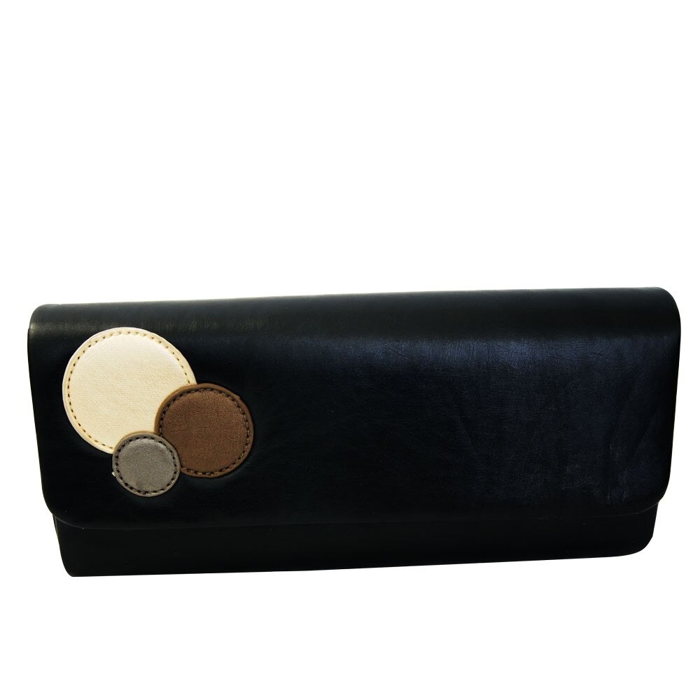 Geanta plic, imitatie piele, Gas 8, Negru