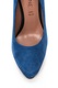 Zee Lane, Pantofi stiletto de piele intoarsa Angie, Albastru royal, 35