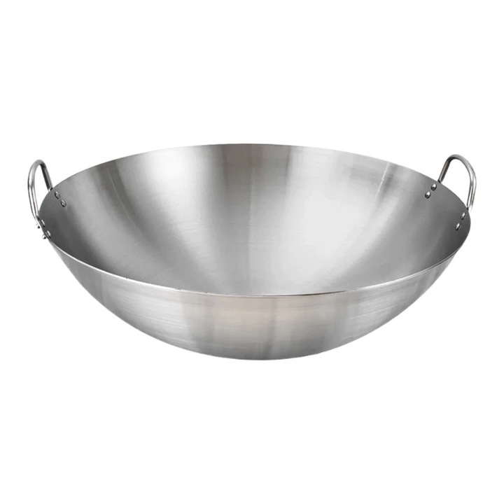 Тиган от неръждаема стомана, комплект, ергономичен дизайн, 30х45см