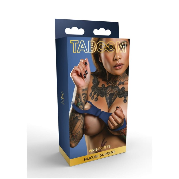 Белезници за Ръце Taboom, Силикон, Тъмносин