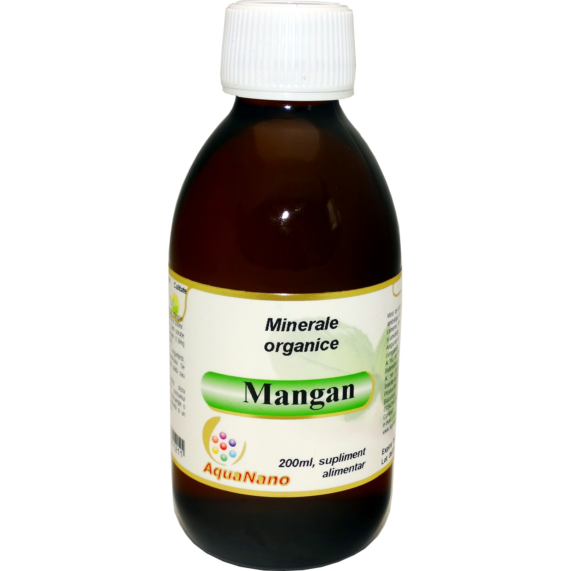 Mangan organic, 200ml