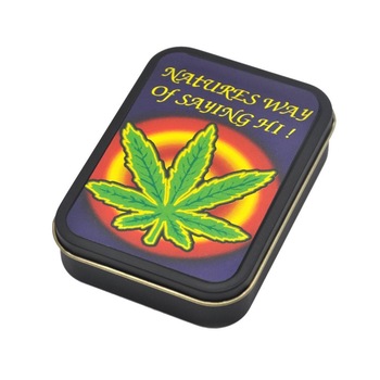 Cutie metalica depozitare Tutun Tigari Frunza Marijuana M2 Cutie metalica depozitare Tutun Tigari Frunza Marijuana M2