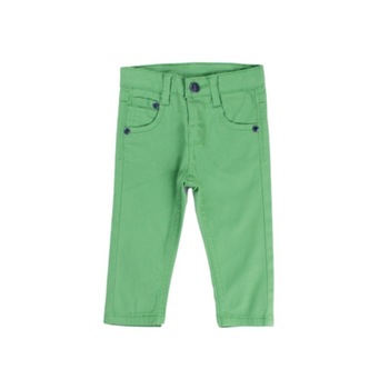 Pantaloni copii New Ness verde, varsta 18 luni Pantaloni copii New Ness verde, varsta 18 luni
