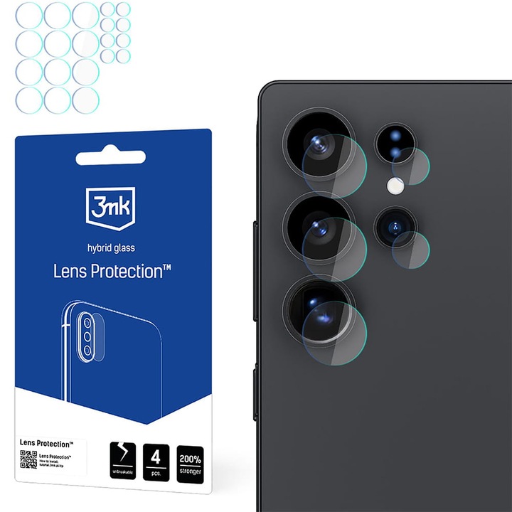 3MK lencsevédő Samsung Galaxy S25 Ultra készülékhez