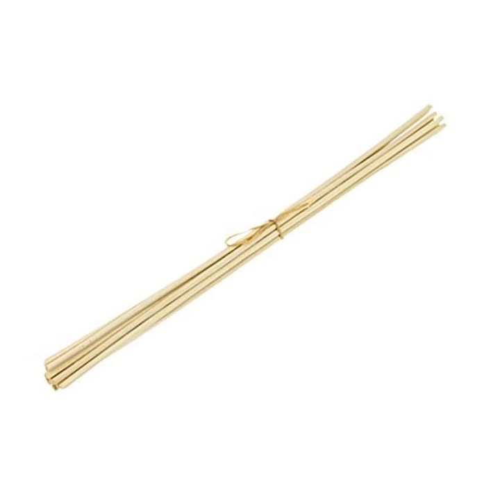 Set 50 betisoare aromatice din ratan, 24cm, culoare lemn
