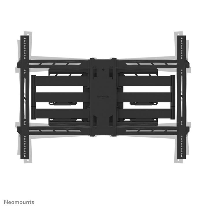 Стойка за телевизор Neomounts, 2,79 м (110"), черна, стойка за стена, капацитет 125 кг