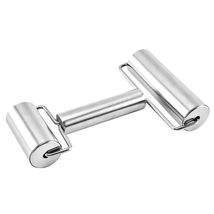 Sucitoare din inox, set, argintie, 18x10.5x4cm