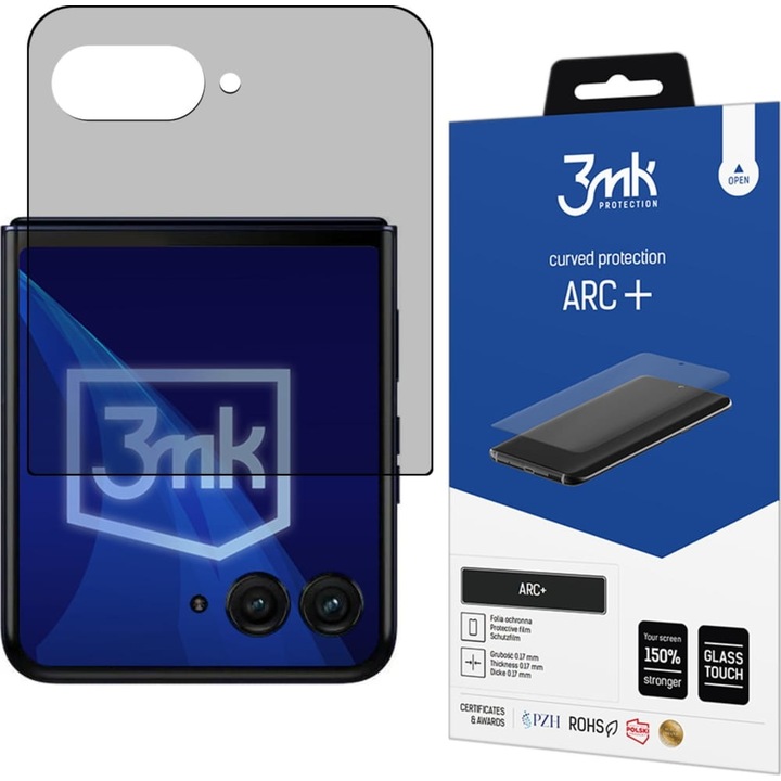 Fólia 3mk ARC+ kompatibilis Motorola Razr 50 Ultra, átlátszó