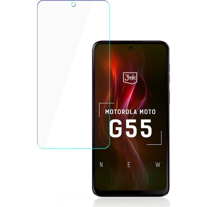 Филм 3mk ARC+ съвместим Motorola Moto G55, прозрачен