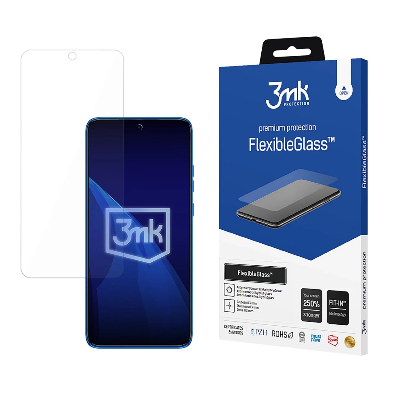 Folie pentru Motorola Edge 50 Neo / Edge 60 Neo - 3mk FlexibleGlass - Clear