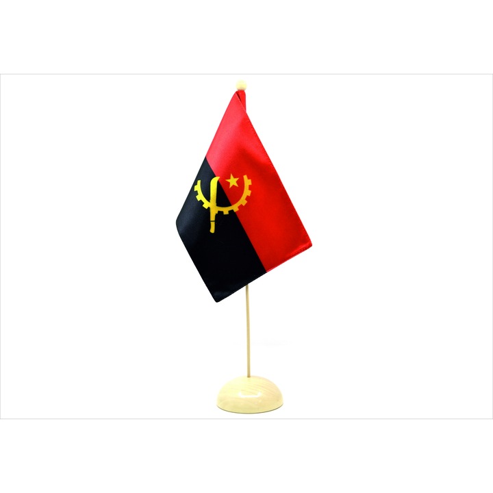 stegulet Tarile Lumii + suport lemn - ANGOLA