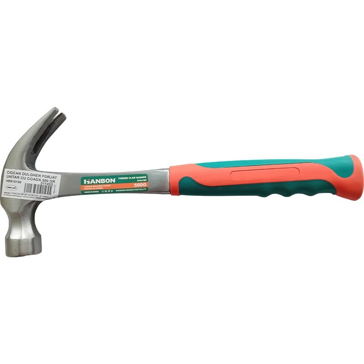 Кован дърводелски чук с дръжка 500 гр. - Hb916150