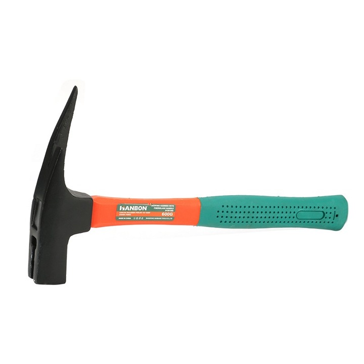 Кован дърводелски чук, влакнеста дръжка 600 гр., с връх - Hb918160