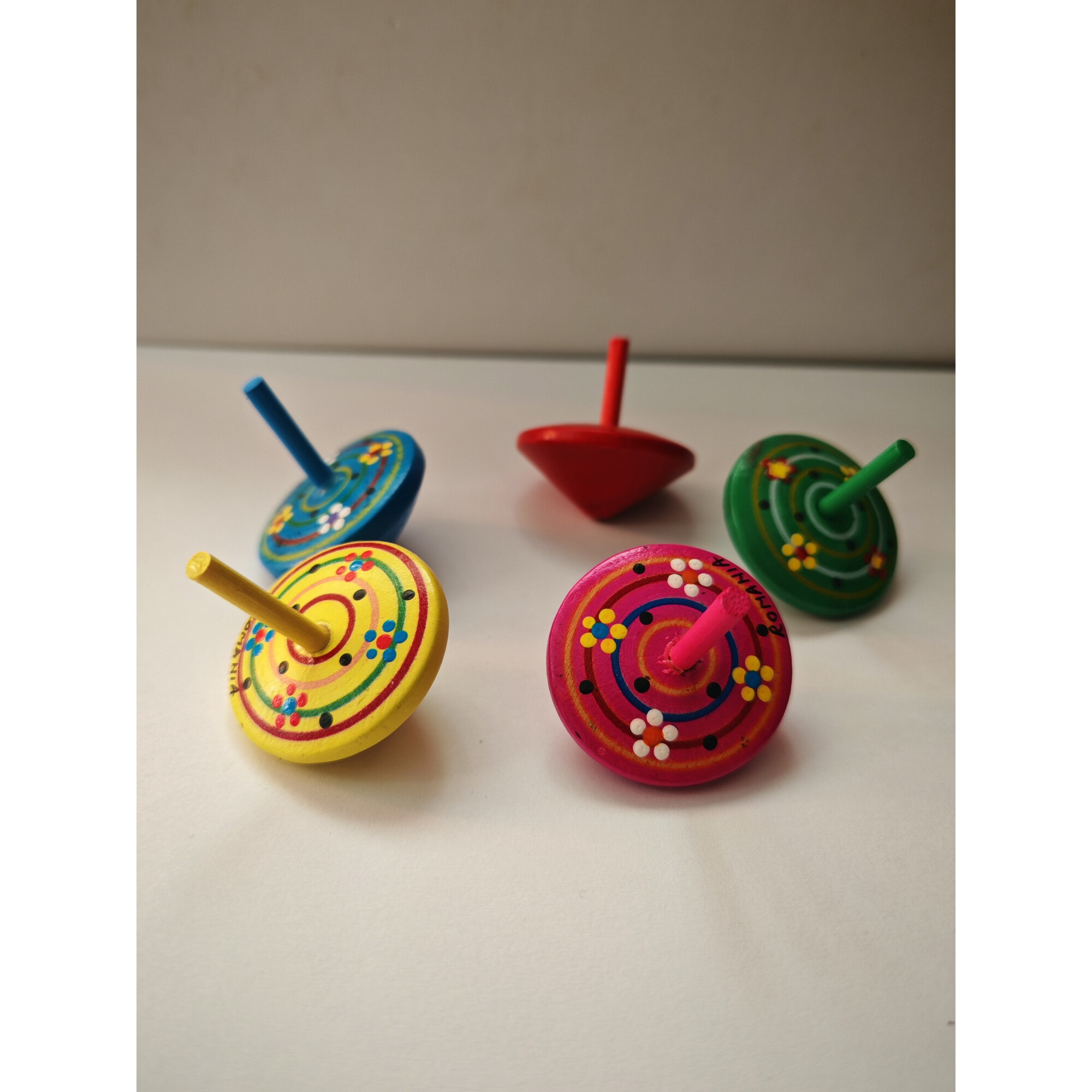 Titirez Traditional Titirez, SET, lemn, pictat, 4 cm - eMAG.ro