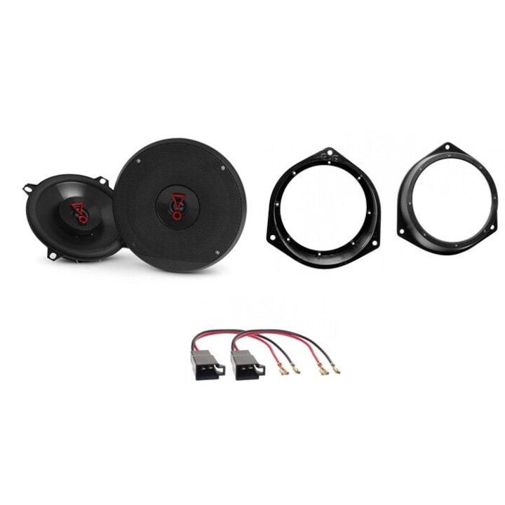 Аудио пакет Opel Astra H, високоговорители JBL Stage3 527, 13 см, 200W, адаптерни пръстени, конектори