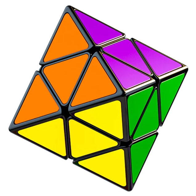 Cub Qiyi 2x2 Skewb Diamond (FTO) + Puzzle Slim Pyraminx 1x3x3