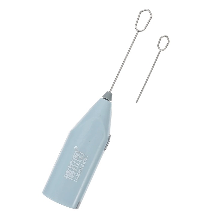 Amestecator electric pentru pigmenti, 19.90x4.00x2.50cm, culoare aleatorie, din otel inoxidabil si plastic