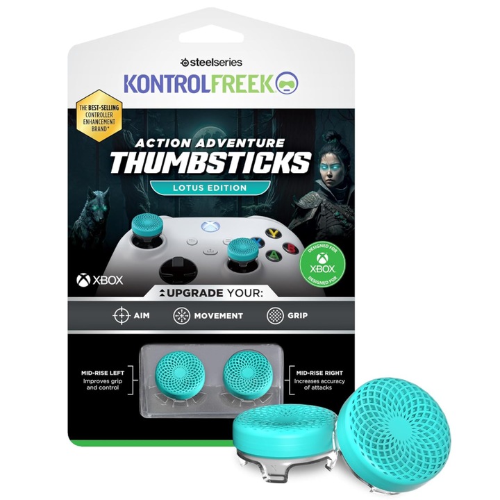 Thumbsticks Controller Steelseries KontrolFreek 7102-XBX Xbox Series X/S, Xbox One-hoz, kék