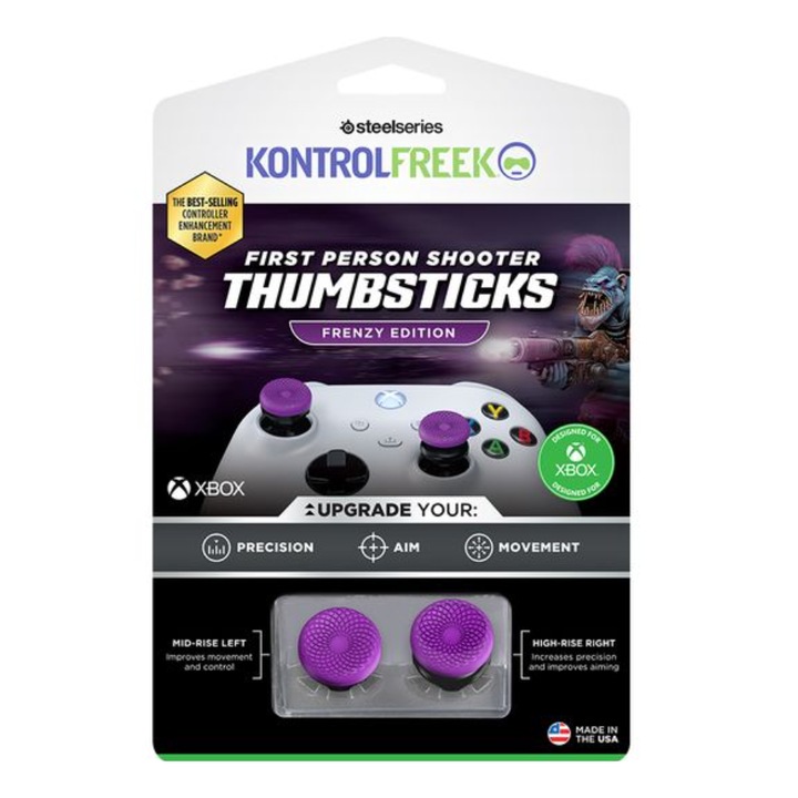 Hüvelykujj játékkonzol gombok, Steelseries KontrolFreek 6100-XBX Xbox Series X/S, Xbox One Mov-hoz