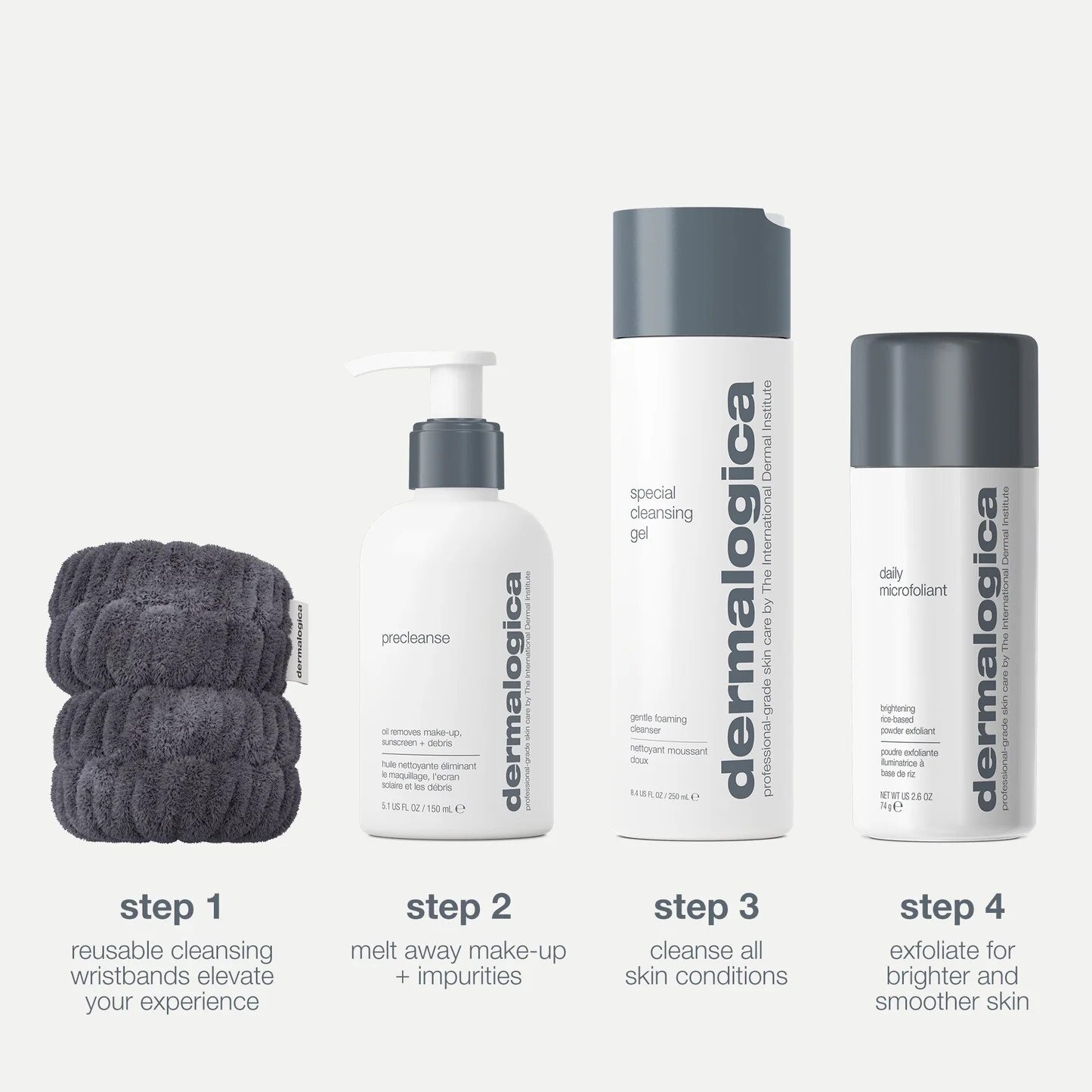 Set curatare si iluminare Dermalogica Cleanse + Glow: Gel de