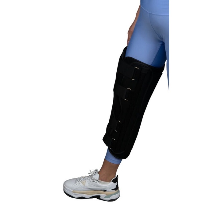 Orteza de genunchi fixa, lungime 60 cm, marime universala, Mobiak