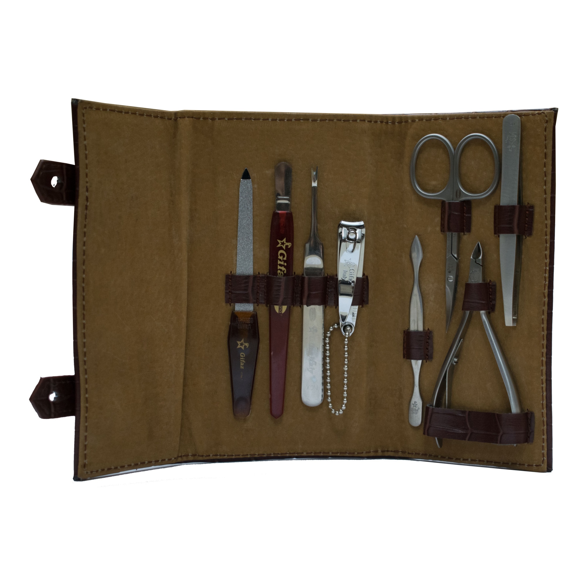 Trusa no.1876 Gifaz Italy, manichiura - pedichiura, 8 produse