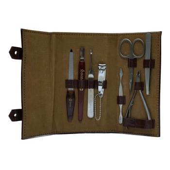 Trusa no.1876 Gifaz Italy, manichiura - pedichiura, 8 produse Trusa no.1876 Gifaz Italy, manichiura - pedichiura, 8 produse