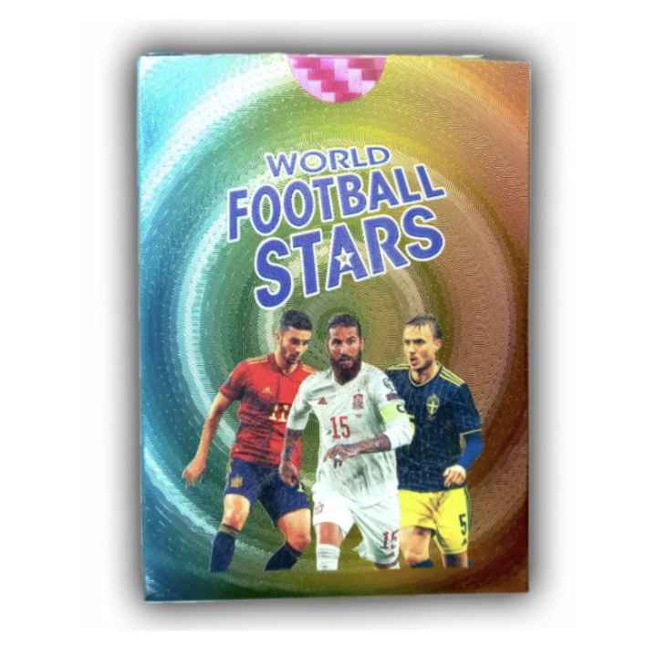 VICTINY ® Football Players Gyűjtői játékkártya, 55 db, többszínű/raklap