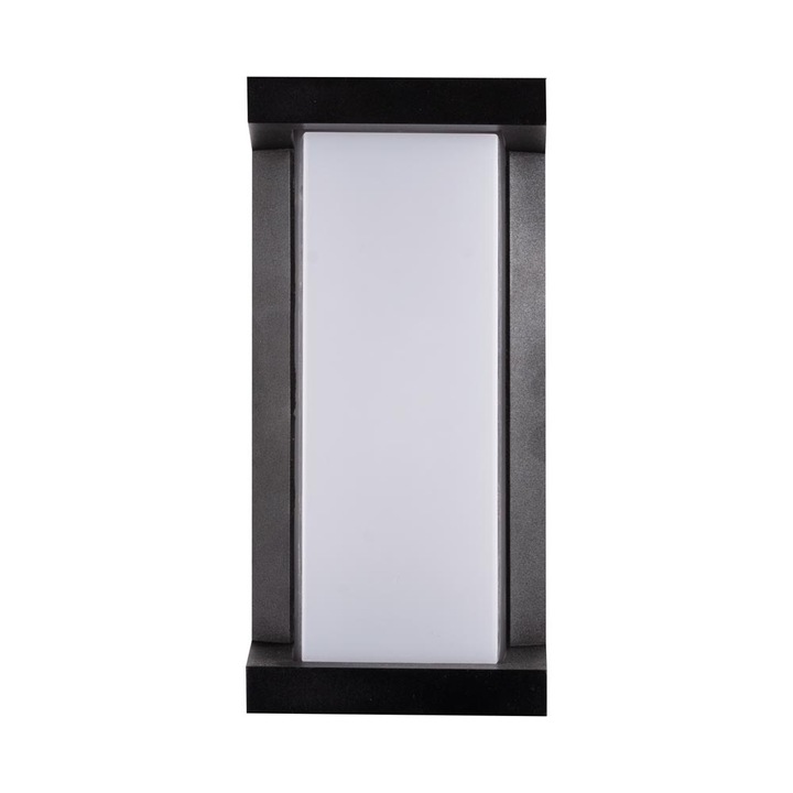 Tanor LED аплик 18W IP54, черен, Erste