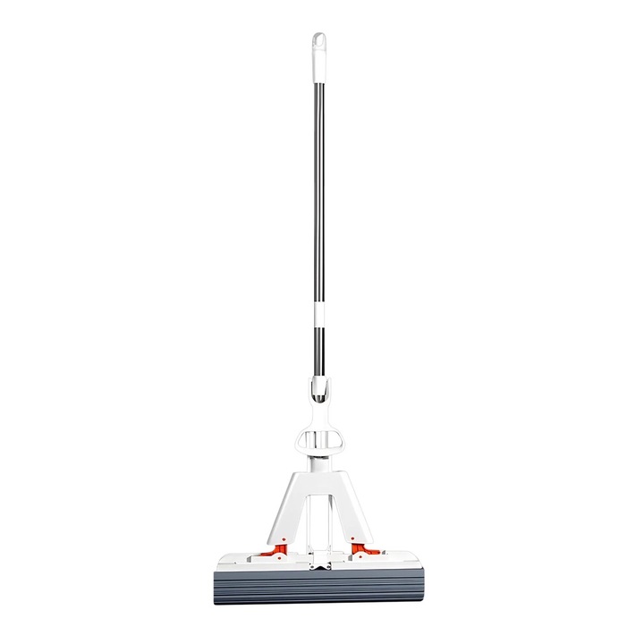 Mop din bumbac cu apa absorbanta, 120cm, design ergonomic, pentru curatenie acasa