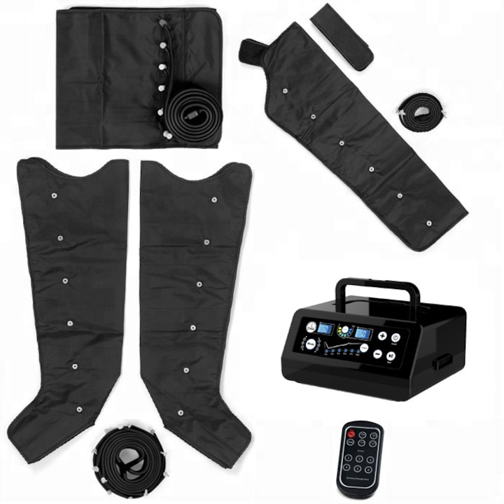 Fofo FO3001-Digital Nyomásterápiás Készülék, nyirokelvezetés, 8 kamra, XL méret