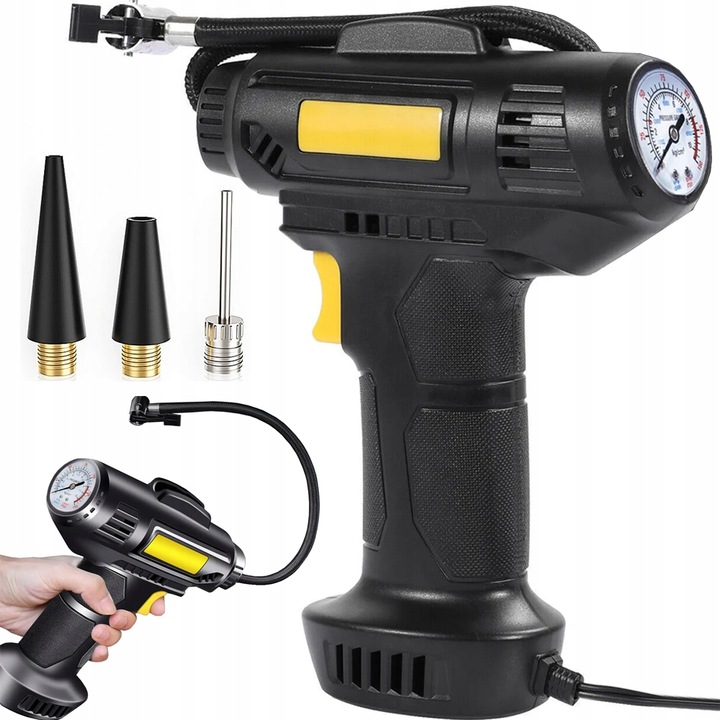 Compresor auto 12V, PINGYANG RONGRONG HANDICRAFT FACTORY, 150PSI