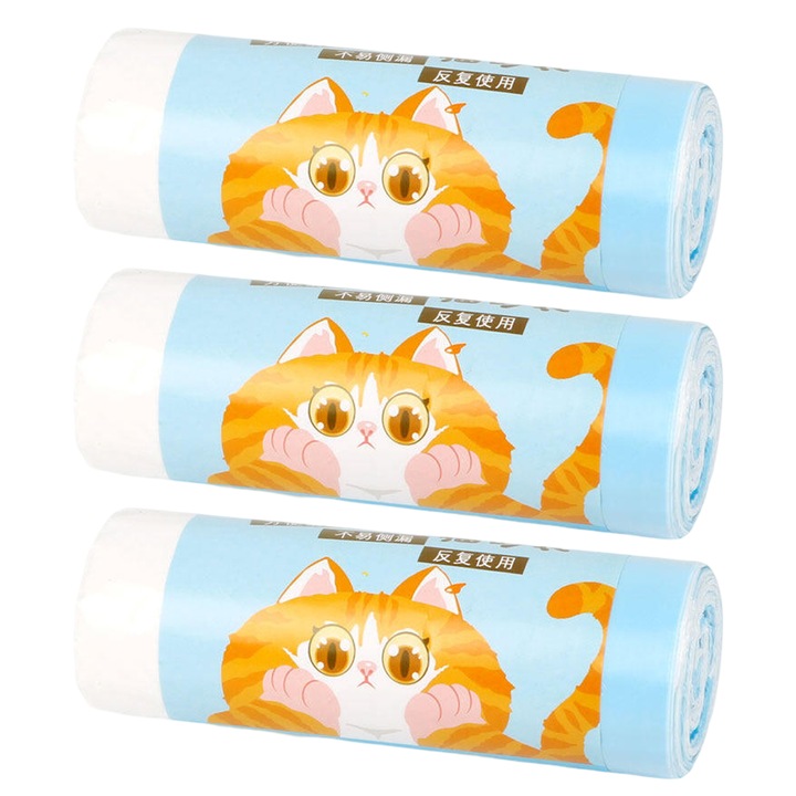 Saci de gunoi pentru cutii de gunoi automate, captuseli pentru cutii de gunoi, saci de gunoi cu snur, cutii de gunoi mari si mici