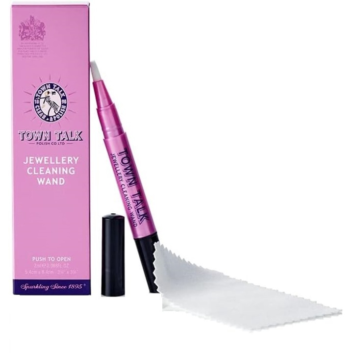 Creion curatat bijuterii din aur cu pietre pretioase, Town Talk Polish