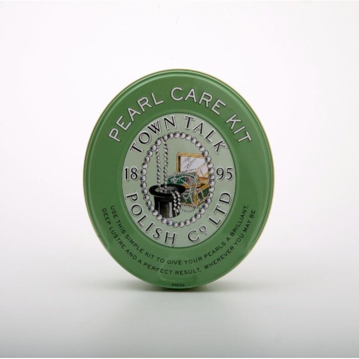 Kit curatat perle in cutie metalica Town Talk Polish