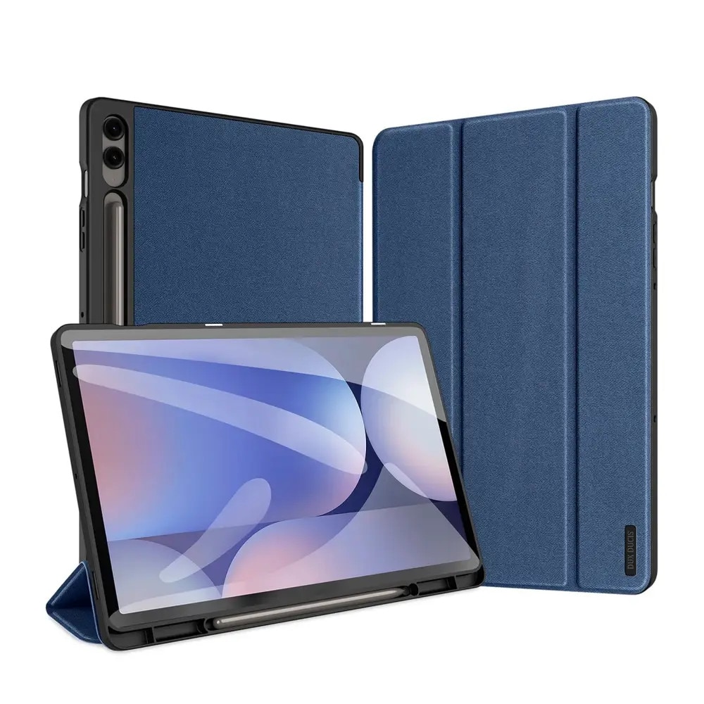 Husa tableta Dux Ducis Domo pentru Galaxy Tab S10 Plus/S9 Plus/S9 FE Plus, albastru inchis
