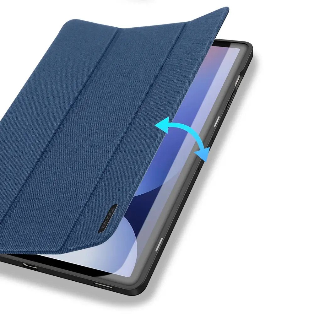 Husa tableta Dux Ducis Domo pentru Galaxy Tab S10 Plus/S9 Plus/S9 FE Plus, albastru inchis