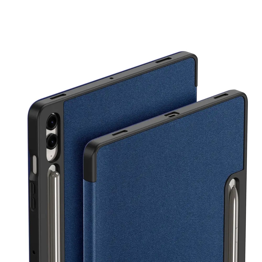Husa tableta Dux Ducis Domo pentru Galaxy Tab S10 Plus/S9 Plus/S9 FE Plus, albastru inchis