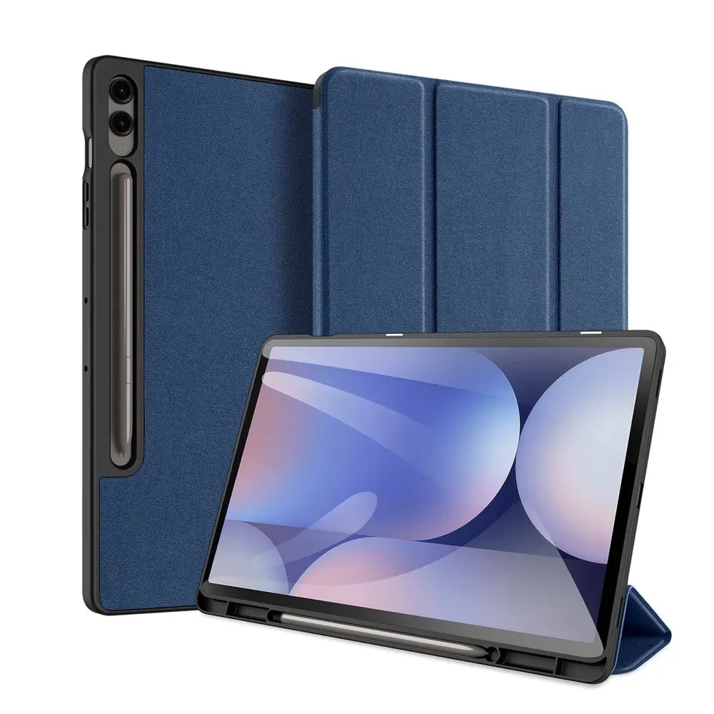 Husa tableta Dux Ducis Domo pentru Galaxy Tab S10 Plus/S9 Plus/S9 FE Plus, albastru inchis