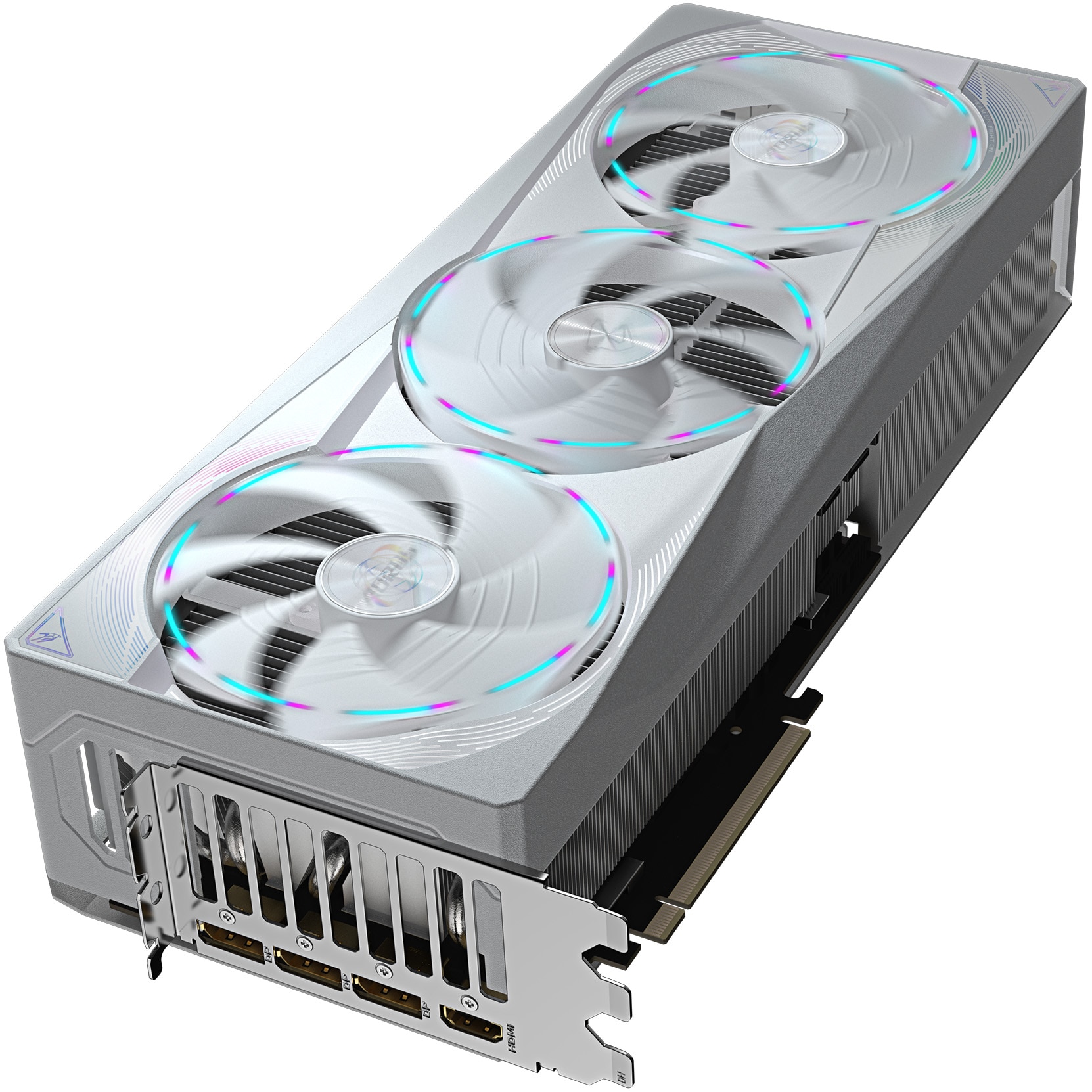 GIGABYTE 5080 AORUS MASTER ICE 16G (傷あり) Placa video GIGABYTE AORUS GeForce RTX™ 5080 MASTER ICE, 16GB