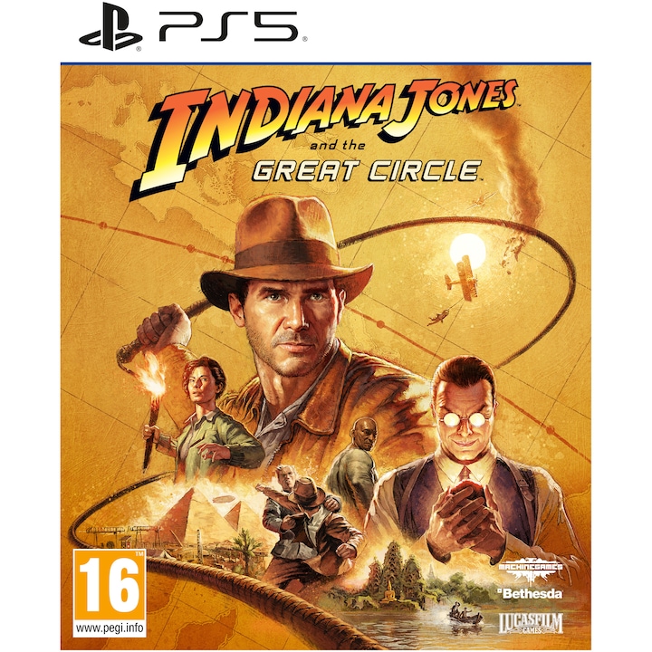 Игра Indiana Jones and the Great Circle за PlayStation 5