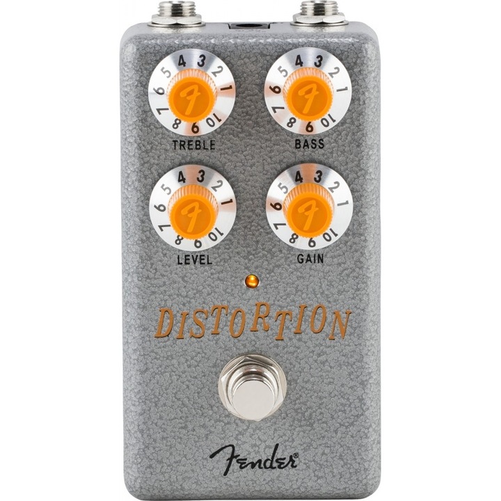 Fender Hammertone Distortion gitár effekt pedál, torzítás, basszus vezérlés, magas hangok, monofonikus, analóg