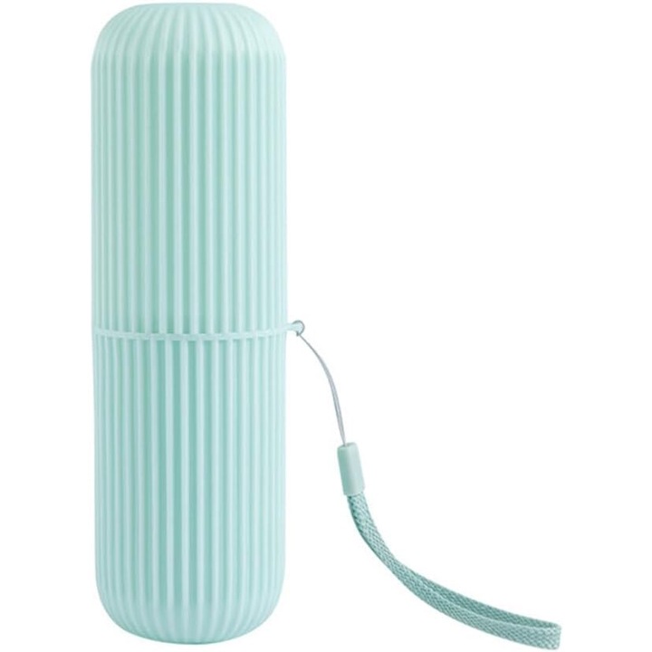 Cutie de protectie pentru periuta si pasta de dinti XL, ElectricS, Verde