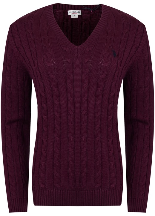 US POLO ASSN. CAB noi pulover szilva, Szilvalila