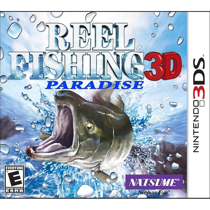 Reel Fishing Paradise játék, Nintendo 3DS, 2DS-hez