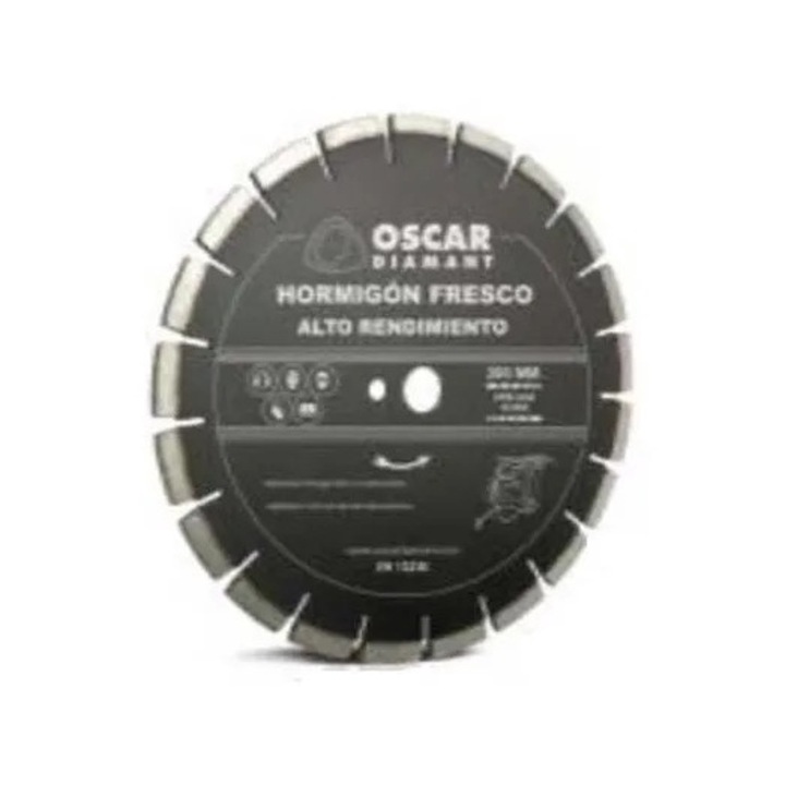 Disc diamantat Stayer 350 H10, 4 segmente, pentru beton proaspăt, diametru 350mm